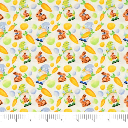 Michaels, SINGER® Easter Bunny Cotton Fabric – Category: Fall & Harvest